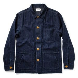 Taylor Stitch Ojai Chore Jacket in Indigo Herringbone